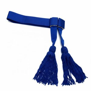 Officers Waist Sash Ceremonial Blue