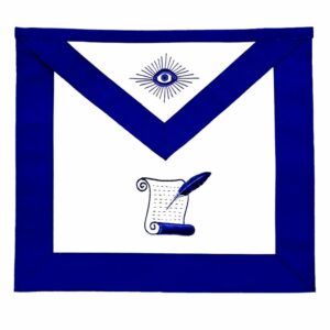 Historian Blue Lodge Officer Apron