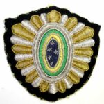 Brazil Army Sergeant Cap Badge