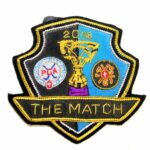 Bullion Badge With Magnetic Backing Leather