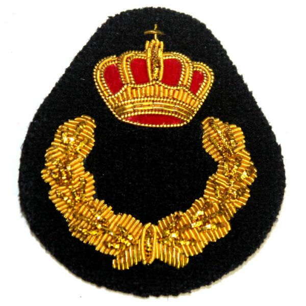 RARE Gold Embroidered Royal Badge RARE Gold Embroidered Royal Badge