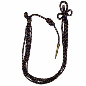 Military Shoulder Cord Orange Blue