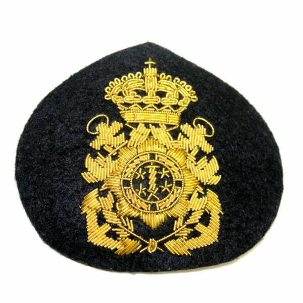 Badge Pipe Major Gold on Black Badge Pipe Major Gold on Black