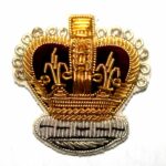 Wholesale Hand Embroidered Crown Badges