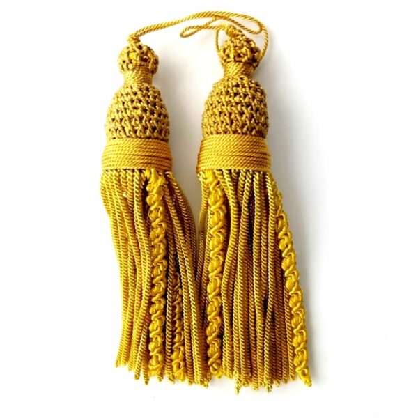 Gold Bullion Tassels Army Uniform