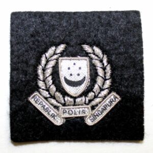 Singapore police badge For Sale