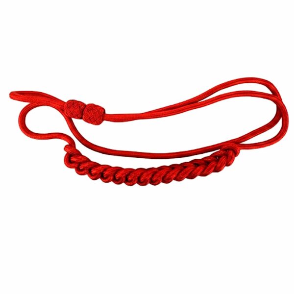 Red Plaited Lanyard Military RAF Army Navy
