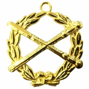 Grand Marshal Blue Lodge Officer Collar Jewel