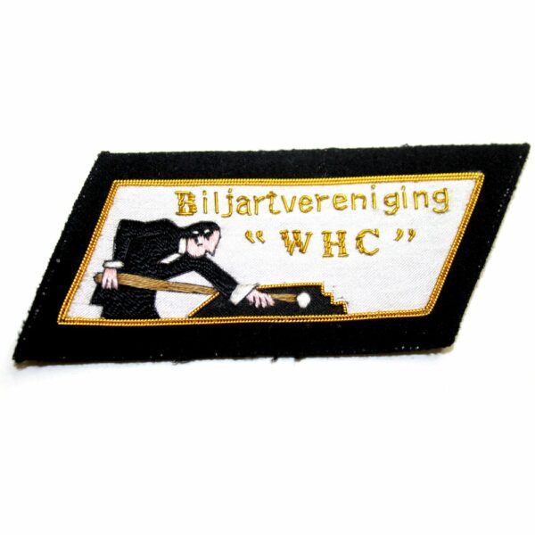 Bullion Wire Blazer Badges for Snooker Club