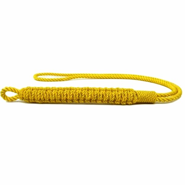 Lanyard Shoulder Cord Lanyard British Army Silk Yellow Lanyard Shoulder Cord Lanyard British Army Silk Yellow