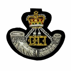 Durham Light Infantry Bullion Blazer Badge