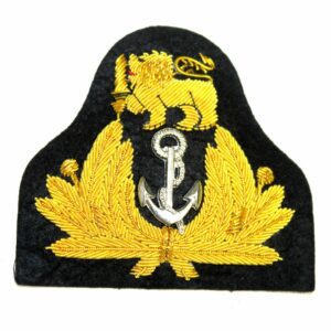 South Africa Navy Officers Bullion Badge