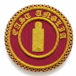 Junior Warden Masonic Provincial Badge
