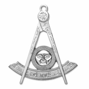 Past Master Collar Jewel Silver Plating