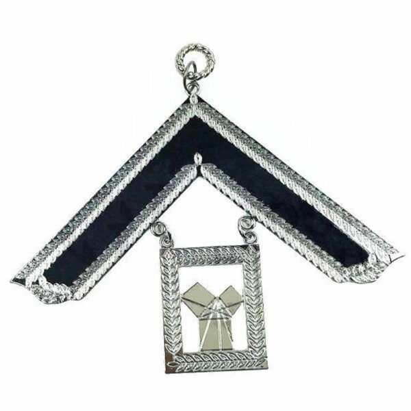 Past Master Blue Lodge Collar Jewel Silver Metal Past Master Blue Lodge Collar Jewel Silver Metal