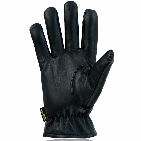 Police Anti Slash Fire Resistant Leather Gloves