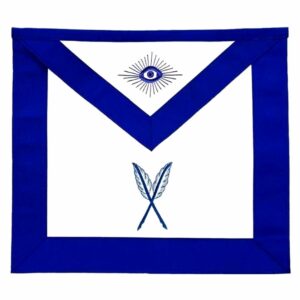 Secretary Blue Lodge Officer Apron