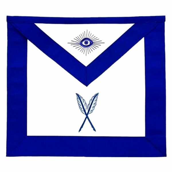 Secretary Blue Lodge Officer Apron