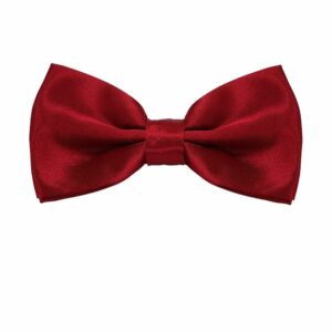 Classic Red Bow Tie Italian Luxury Silk