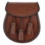 Brown Scotland Kilt Sporran Bag