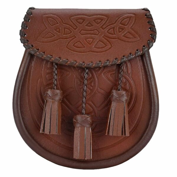 Brown Scotland Kilt Sporran Bag Brown Scotland Kilt Sporran Bag