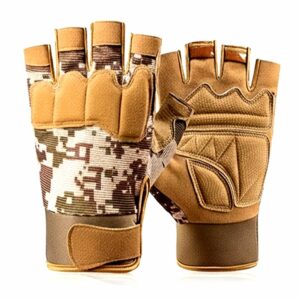 Tactical Half Finger Police Gloves