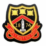 Embroidered Blazer Wellington R.F.C. Badge