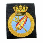 Royal Navy Relentless Blazer Badges