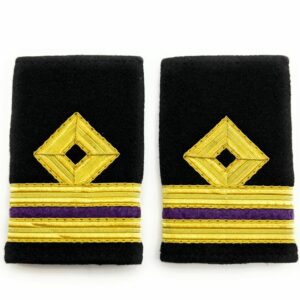 Epaulette Merchant Navy Third 2 Bars Slip On