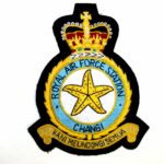 Changi Royal Air Force Station Embroidered Blazer Badge