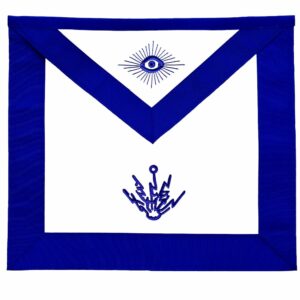 Electrician Blue Lodge Officer Apron