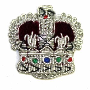 Badge Crown Silver High Quality