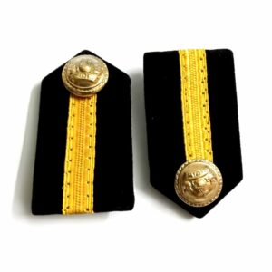 Gorget Collar Patch Navy Officer