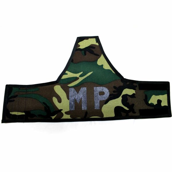 Military Issue Armband MP Woodland Camoflauge Military Issue Armband MP Woodland Camoflauge