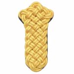 Gold Braided Epaulettes Shoulder Boards