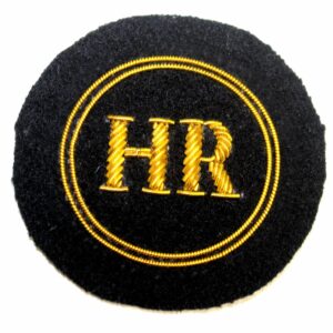 HR Service Uniform Embroidered Badge