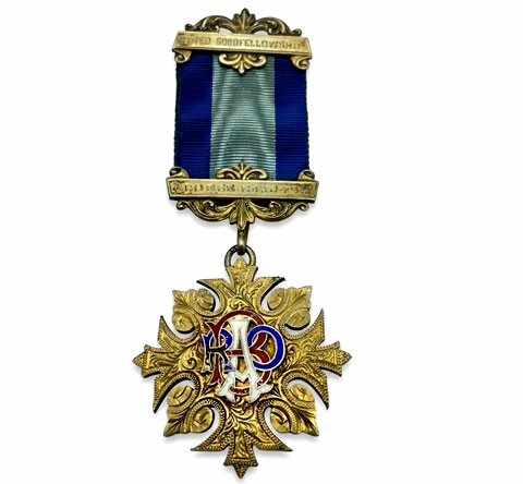 Silver RAOB Goodfellowship Services Rendered Jewel Silver RAOB Goodfellowship Services Rendered Jewel
