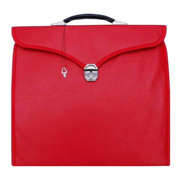 Master Mason Red Lodge Apron File Case Master Mason Red Lodge Apron File Case