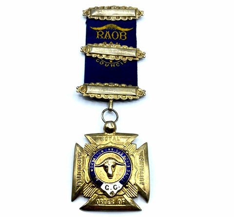 RAOB Degree Earl Of Warwick Lodge Jewel