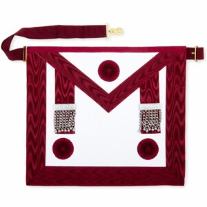Masonic Craft Provincial Stewards Apron With Rosettes