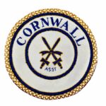 Masonic Cornwall embroidered badge