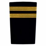 Gold Epaulettes Two Bars Navy Supplier