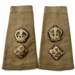British Army Officers Slip On Epaulette