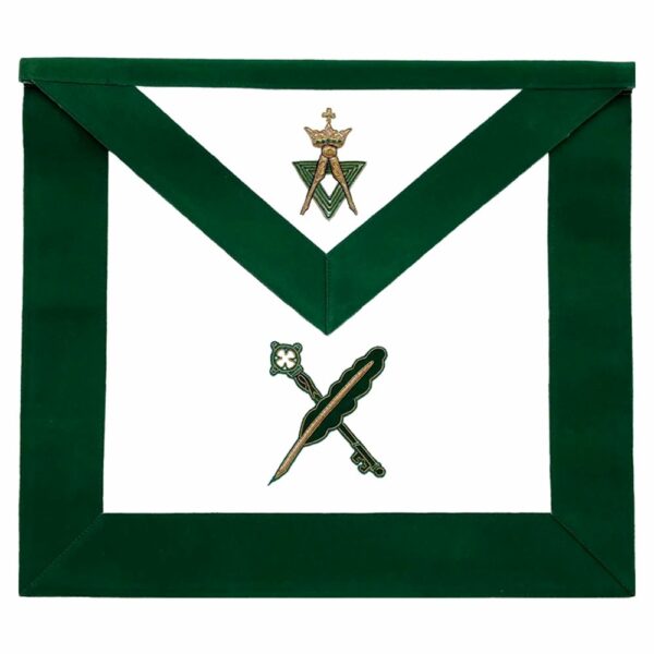 Secretary Treasurer Allied Masonic Degrees Apron