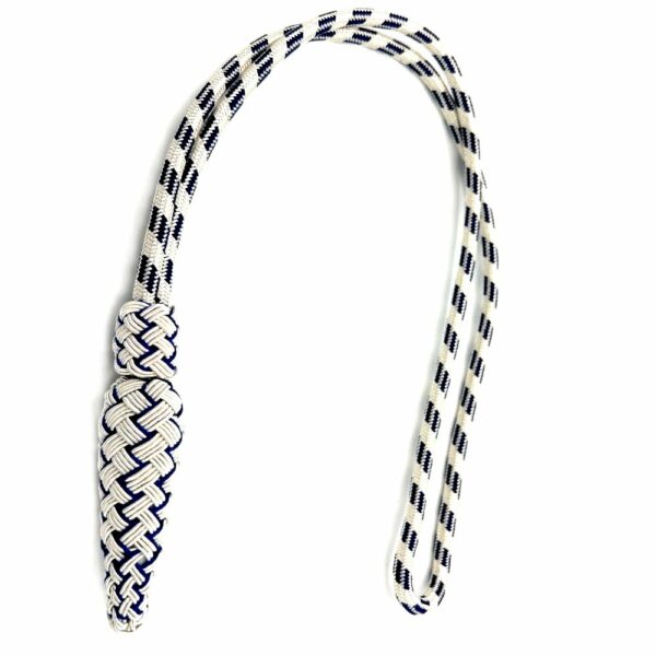 Army Officer Sword Knot Silver Blue