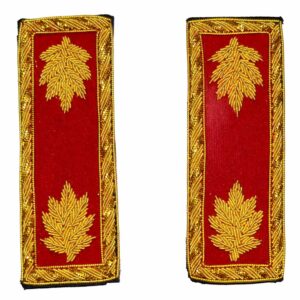 American Artillery Major Insignia Shoulder Boards