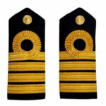 Royal Navy Captain Rank Shoulder Strap Board Epaulette