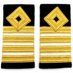 Royal Canadian Gold Rank Navy Captain Epaulettes