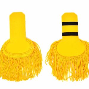 Shoulder Boards Fringe Silk Yellow Shoulder Epaulette