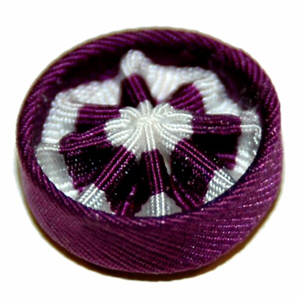 Army Rosette Civilian Services Purple White Ribbon Bar Army Rosette Civilian Services Purple White Ribbon Bar